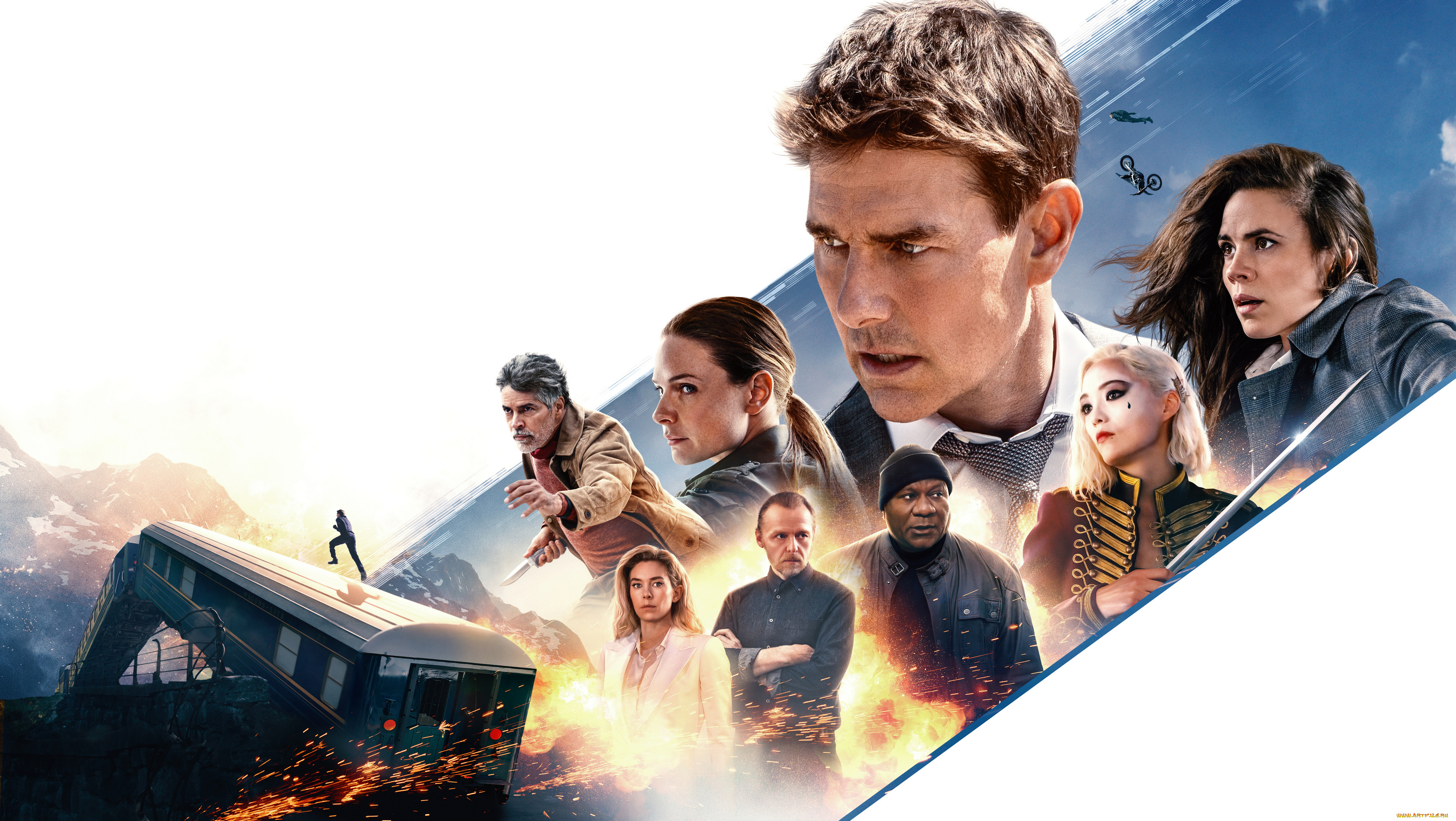 mission,  impossible - dead reckoning part one ,  2023 ,  ,  impossible - dead reckoning part one, , , c, , , , , , tom, cruise, rebecca, ferguson, hayley, atwell, simon, pegg, vanessa, kirby